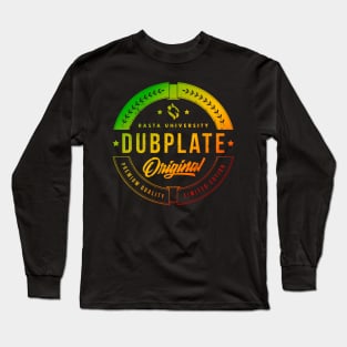 Rasta University Dubplate Original Rasta Colors Reggae Long Sleeve T-Shirt